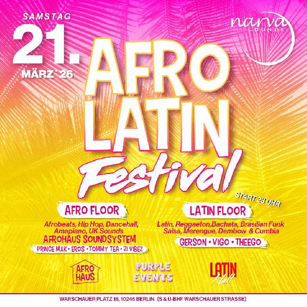 AFRO LATIN FESTIVAL