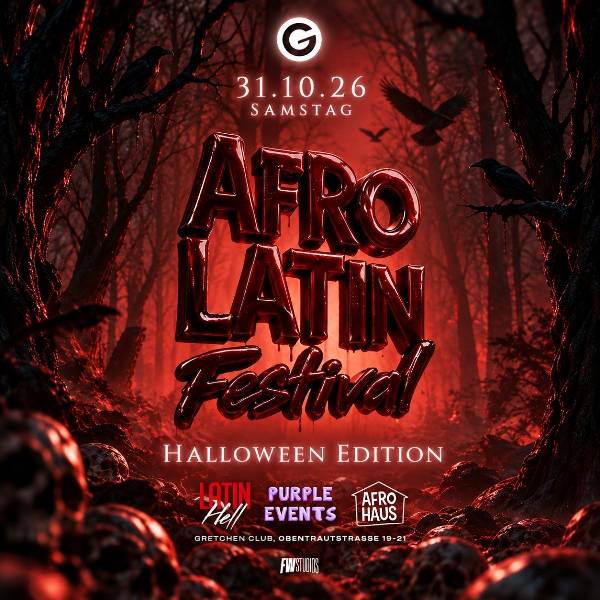 AFRO LATIN FESTIVAL - Halloween Edition