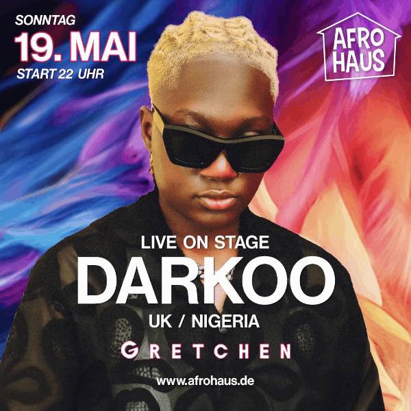 AFRO HAUS Carnival Afterparty DARKOO Live on STAGE