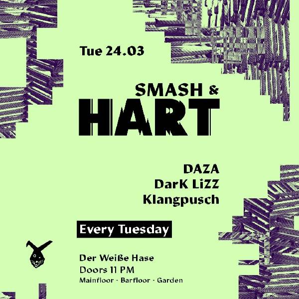 Smash & HART | Tuesday Rave