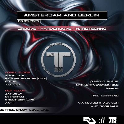 Amsterdam and Berlin