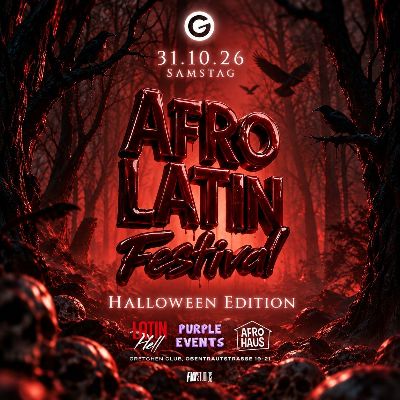 AFRO LATIN FESTIVAL - Halloween Edition