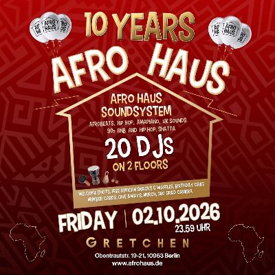 AFRO HAUS Birthday Bash