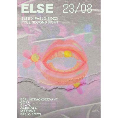 Else x Pablo Bozzi pres Second Sight
