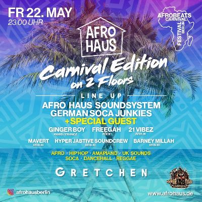 AFRO HAUS CARNIVAL EDITON