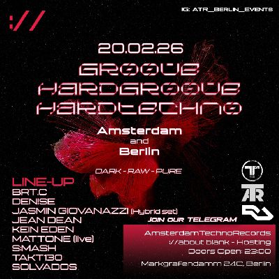 amsterdam techno records and about blank on fridays