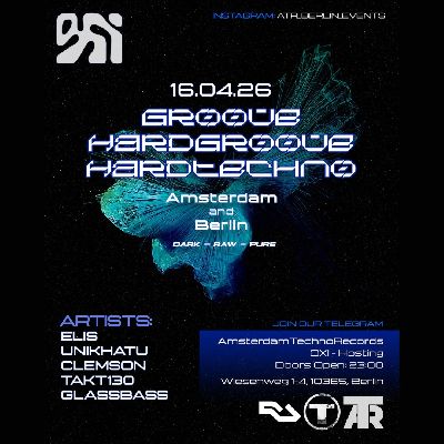 Amsterdam Techno Records and OXI on Thursdays [Amsterdam and Berlin]