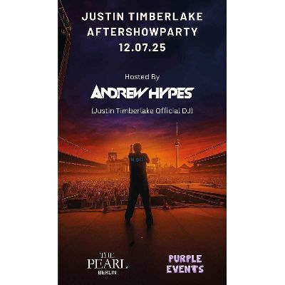 Official Aftershow Party with Justin Timberlakes Tour DJ