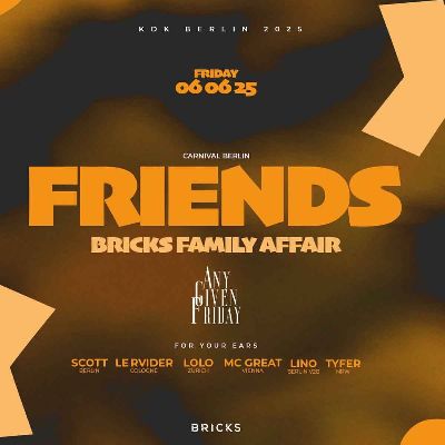 Any given Friday KDK Friends