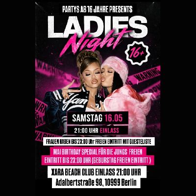 Ladies Night Party ab 16 Jahre
