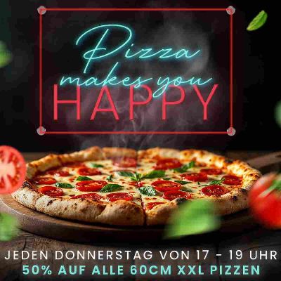 Jeden Donnerstag Pizza Makes You Happy
