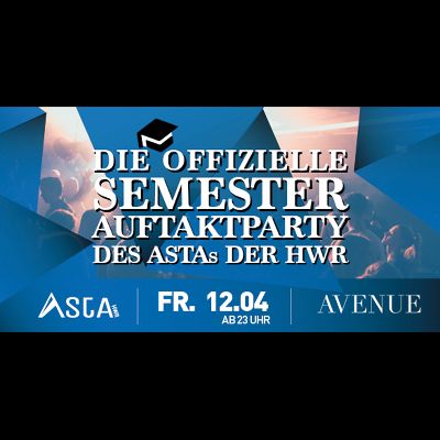 Die offizielle Semesterauftaktparty des AStAs der HWR