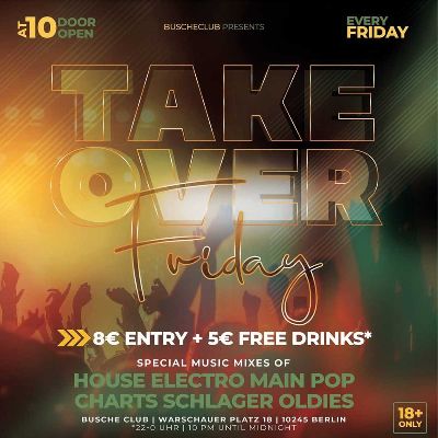 Take Over Friday