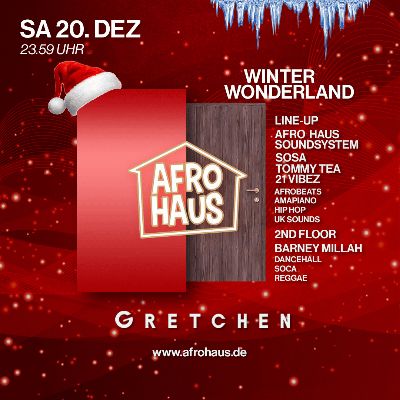 ❄️ AFRO HAUS - WINTER WONDERLAND ❄️