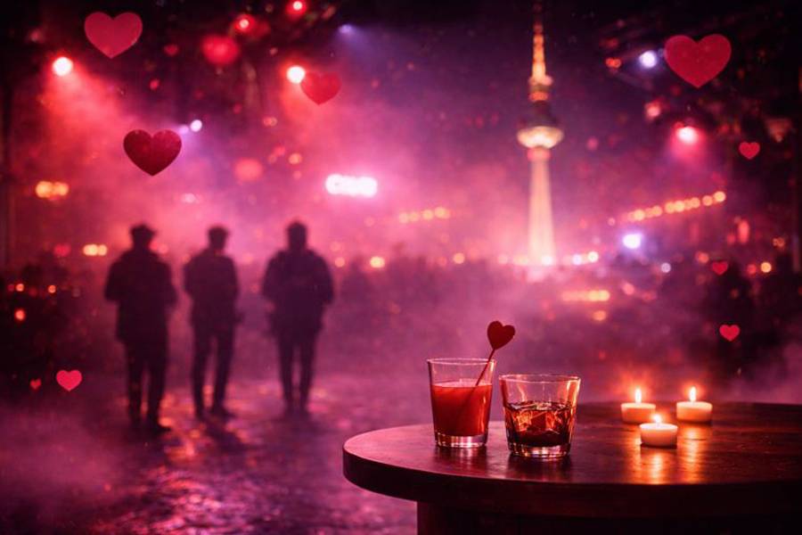 Valentinstag in Berlin: Mehr BASS als Blumen
