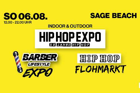 Love for the Culture!
Die HIP HOP EXPO feiert 50 Jahre Hip-Hop im Sage Beach Berlin.